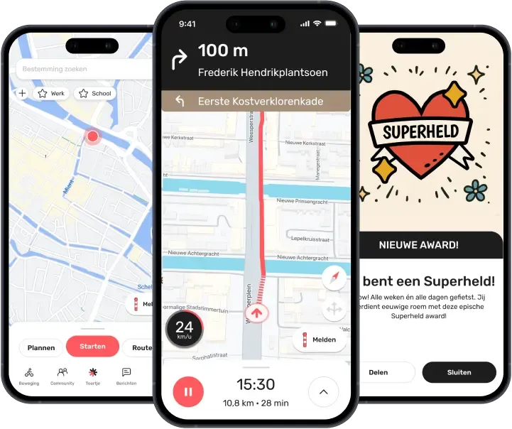 Toertje app showcase